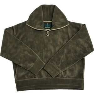 Women's Roxford Corduroy Quarter-Zip Pullover Sweatshirt